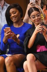 SARAH HYLAND at Christian Siriano Fashion Show in New York 09/08/2018