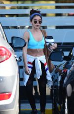 SARAH HYLAND Leaves a Gym in Los Angeles 09/13/2018