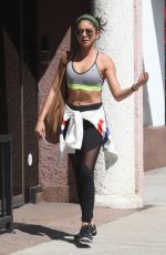 SARAH HYLAND Leaves a Gym in Los Angeles 09/19/2018