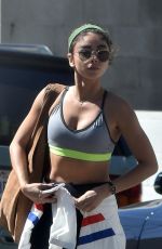 SARAH HYLAND Leaves a Gym in Los Angeles 09/19/2018