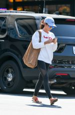 SARAH HYLAND Leaves Cryotherapy Session in Los Angeles 09/04/2018