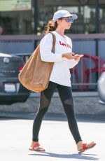 SARAH HYLAND Leaves Cryotherapy Session in Los Angeles 09/04/2018