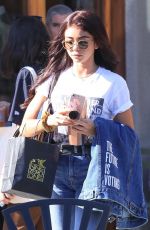 SARAH HYLAND Leaves Nine Zero One Salon in West Hollywood 09/27/2018