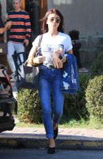 SARAH HYLAND Leaves Nine Zero One Salon in West Hollywood 09/27/2018