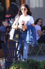 SARAH HYLAND Leaves Nine Zero One Salon in West Hollywood 09/27/2018