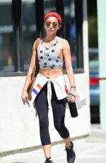 SARAH HYLAND Out and About in Los Angeles 09/14/2018