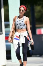 SARAH HYLAND Out and About in Los Angeles 09/14/2018