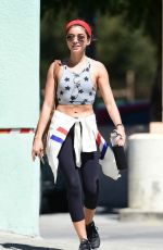 SARAH HYLAND Out and About in Los Angeles 09/14/2018