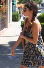 SARAH HYLAND Out and About in Los Angeles 09/21/2018