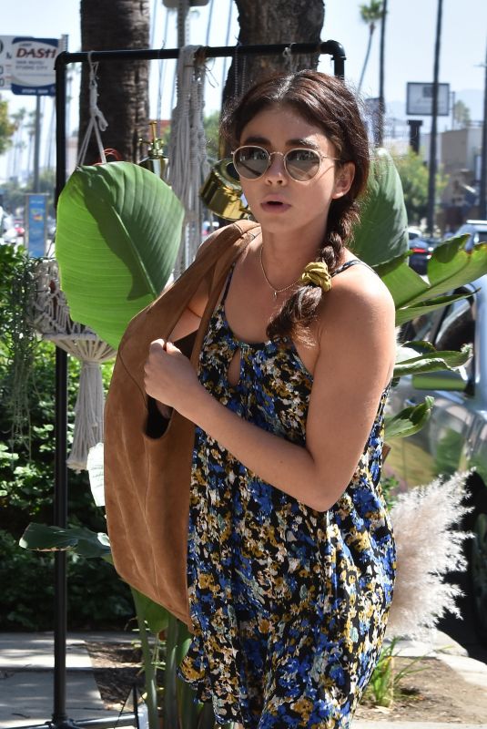 SARAH HYLAND Out and About in Los Angeles 09/21/2018