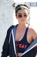 SARAH HYLAND Out in Los Angeles 08/31/2018