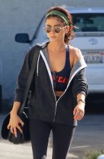 SARAH HYLAND Out in Los Angeles 08/31/2018