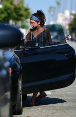 SARAH HYLAND Out in Los Angeles 09/02/2018