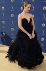 SARAH PAULSON at Emmy Awards 2018 in Los Angeles 09/17/2018