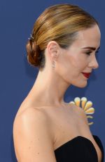 SARAH PAULSON at Emmy Awards 2018 in Los Angeles 09/17/2018