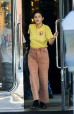 SELENA GOMEZ at Al Fresco Breakfast in Beverly Jills 09/21/2018