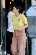 SELENA GOMEZ at Al Fresco Breakfast in Beverly Jills 09/21/2018