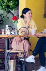 SELENA GOMEZ at Al Fresco Breakfast in Beverly Jills 09/21/2018