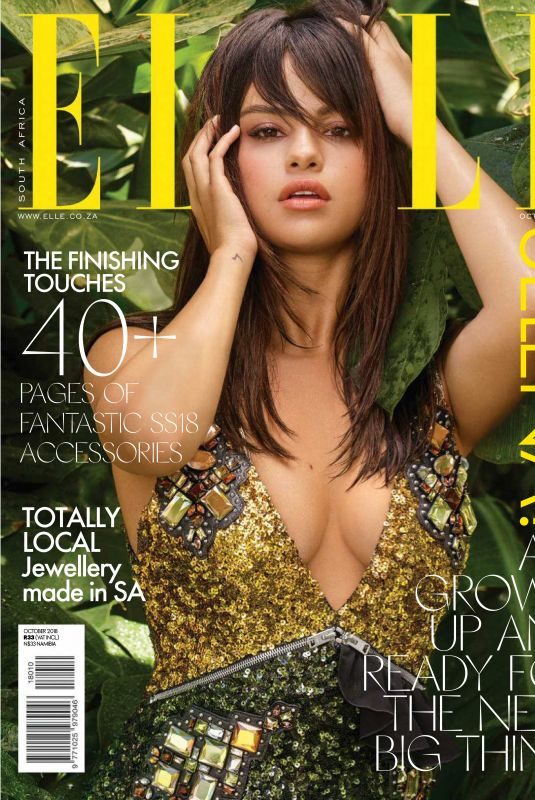 SELENA GOMEZ in Elle Magazine, South Africa October 2018 Issue