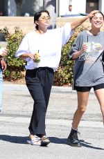 SELENA GOMEZ Leaves Alfred Coffee in Studio City 09/22/2018