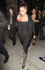 SELENA GOMEZ Leaves La Esquina in New York 09/08/2018