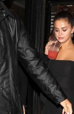SELENA GOMEZ Leaves La Esquina in New York 09/08/2018