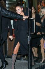 SELENA GOMEZ Night Out in New York 09/08/2018