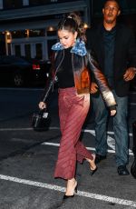 SELENA GOMEZ Night Out in New York 09/11/2018