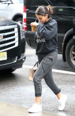SELENA GOMEZ Out and About in New York 09/10/2018