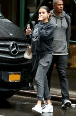 SELENA GOMEZ Out and About in New York 09/10/2018