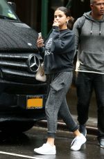 SELENA GOMEZ Out and About in New York 09/10/2018