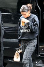 SELENA GOMEZ Out and About in New York 09/10/2018