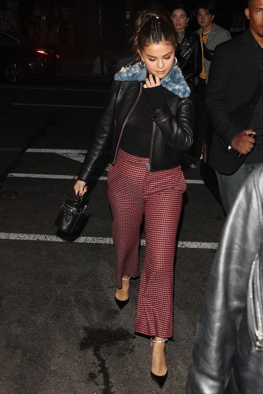 SELENA GOMEZ Out and About in New York 09/11/2018