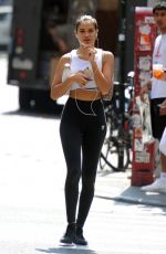 SHANINA SHAIK Leaves a Gym in New York 09/07/2018