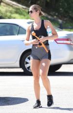 SHAUNA SEXTON Out with Her Dog in Los Angeles 09/21/2018