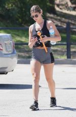 SHAUNA SEXTON Out with Her Dog in Los Angeles 09/21/2018