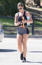 SHAUNA SEXTON Out with Her Dog in Los Angeles 09/21/2018