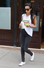 SHAY MITCHELL Leaves Her Hotel in New York 09/07/2018