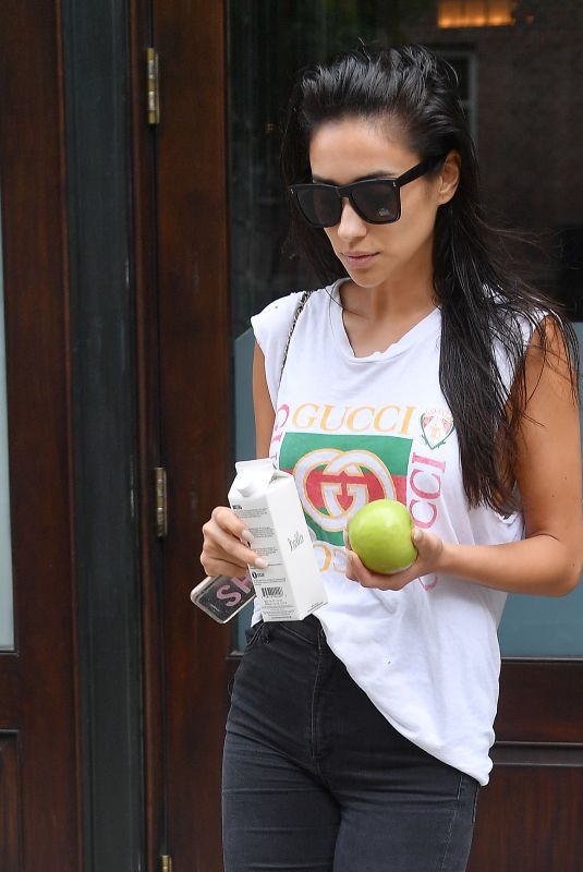 SHAY MITCHELL Leaves Her Hotel in New York 09/07/2018