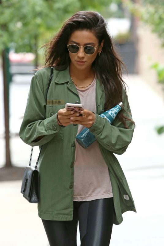 SHAY MITCHELL Out and About in New York 09/19/2018