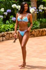 SHELBY TRIBBLE in Bikini at a Pool in Majorca 09/10/2018