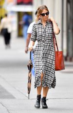 SIENNA MILLER Out and About in New York 09/20/2018