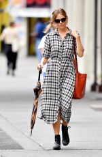 SIENNA MILLER Out and About in New York 09/20/2018