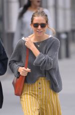 SIENNA MILLER Out in New York 09/27/2018