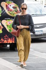 SIENNA MILLER Out in New York 09/27/2018