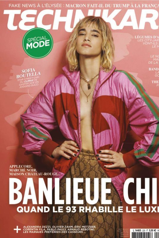 SOFIA BOUTELLA in Technikart, September 2018