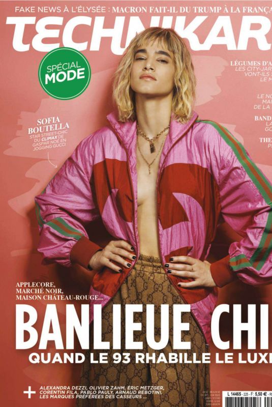 SOFIA BOUTELLA in Technikart, September 2018