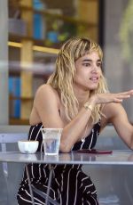 SOFIA BOUTELLA Out for Coffee in Los Angeles 08/30/2018