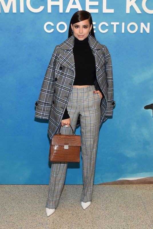 SOFIA CARSON at Michael Kors Show at New York Fashion Week 09/12/2018