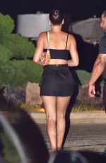 SOFIA RICHIE Out for Dinner at Nobu in Malibu 08/31/2018
